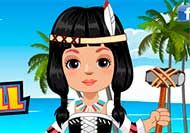 Muñeca nativa americana